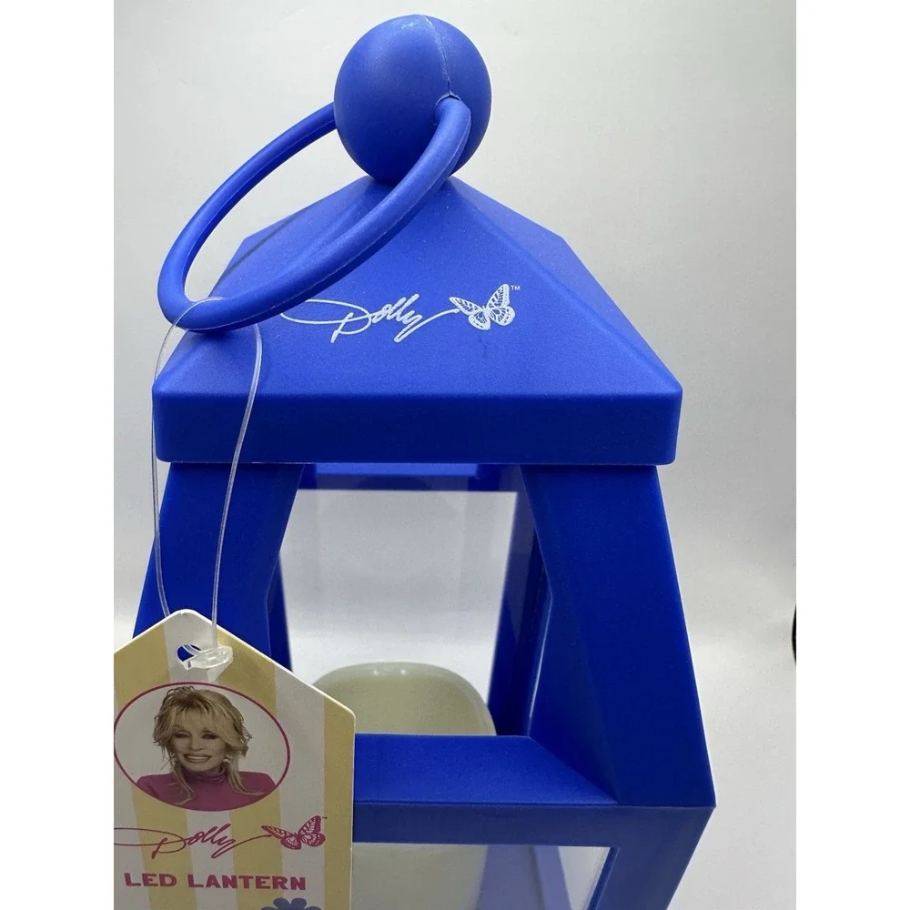DG Dolly Parton Spring Home Kitchen Lot Brand New With Tags Blue Lantern Cup